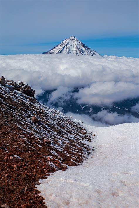 Mountain Volcano Snow Free Photo On Pixabay