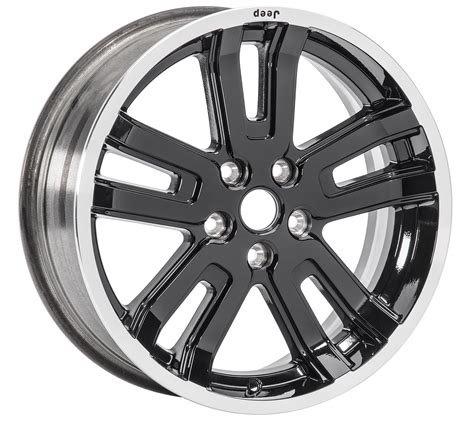 Mopar 82211248 Liberty Wheel In Black With Machined Lip For 08 12 Jeep