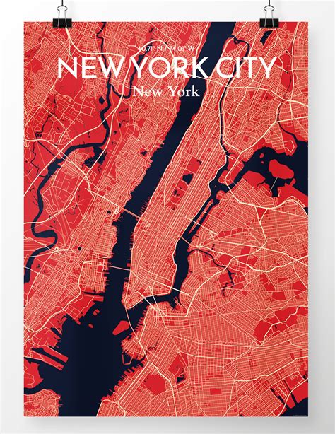 New York City Map Ph