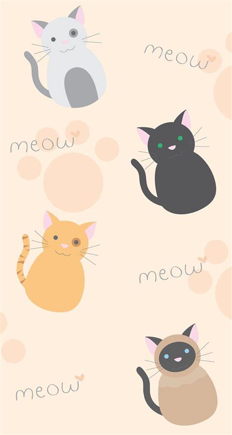 Here you can find the best kawaii phone wallpapers uploaded by our. Kawaii Cat Wallpapers - Wallpaper Cave