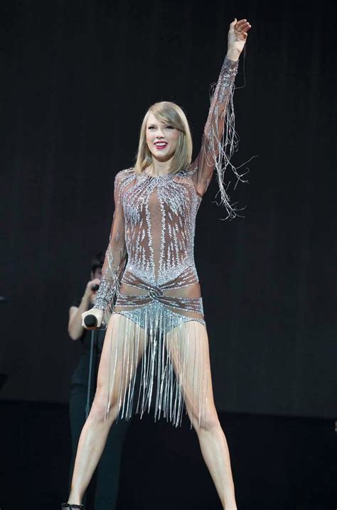 Taylor Swift Performs In A Sheer Bodysuit At Bbcs Radio 1 Big Weekend In London