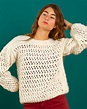 30 patrons pour tricoter un pull ou cardigan ajouré - Marie Claire ...