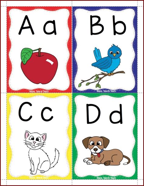 Alphabet Flashcards Alphabet Flashcards Printable Alp
