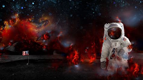 View Download Comment And Rate This 1920x1080 Astronaut Wallpaper