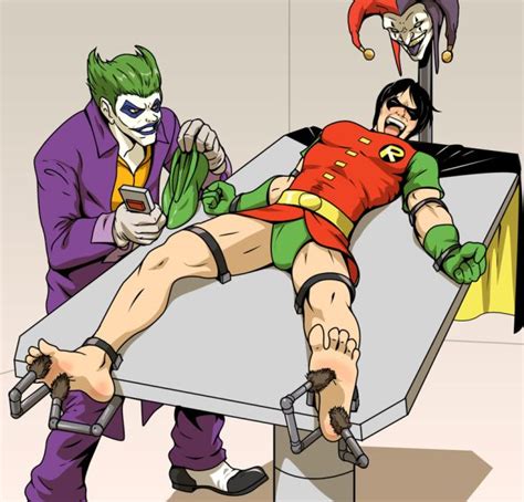 Joker Tickles Robin Dick Grayson Erotic Pics Pictures