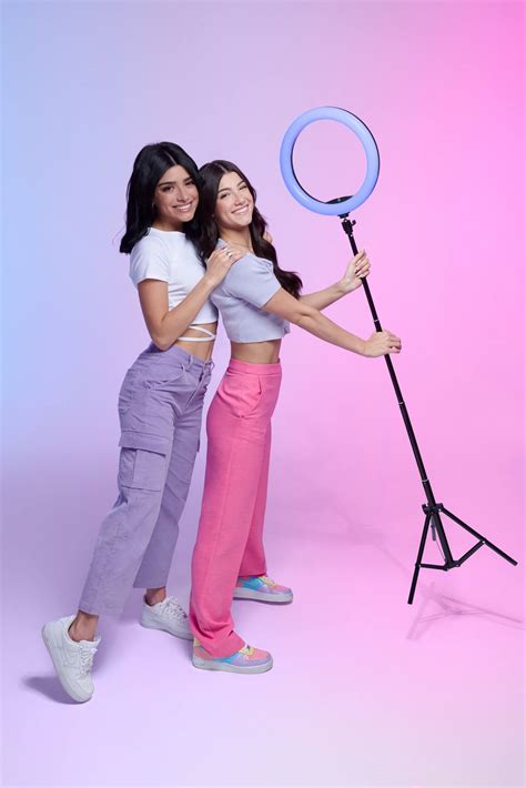 Social Media Stars Charli And Dixie Damelio Produce Popular Vlogging Accessories In Exclusive