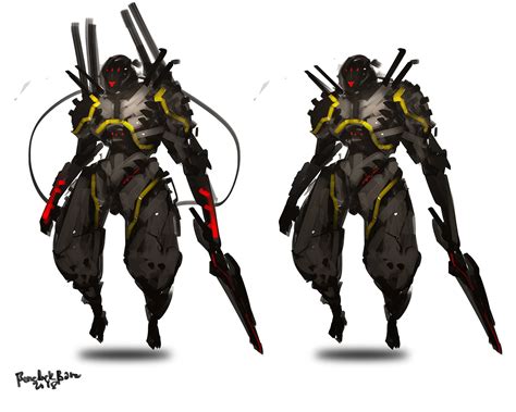 Artstation Darkfall Soldiers Concept Design Benedick Bana Concept