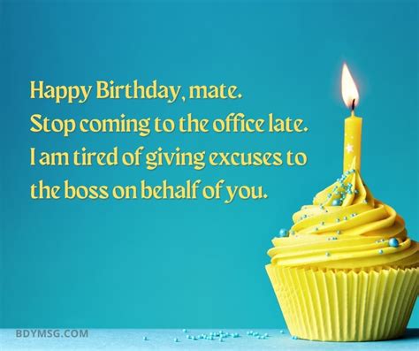 Birthday Wishes For Colleague And Coworker BDYMSG
