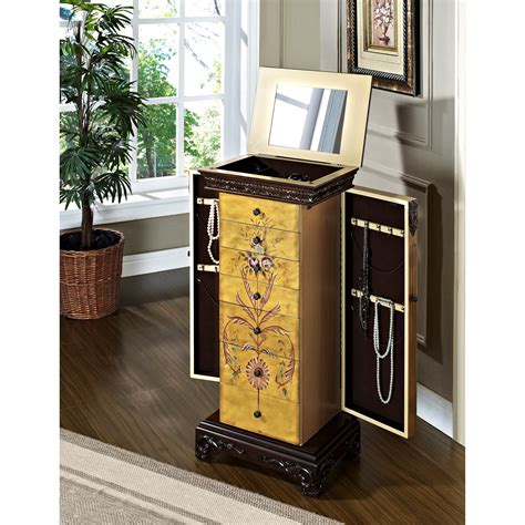 Powell Masterpiece Hand Painted Jewelry Armoire Wayside Furniture