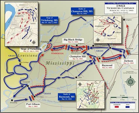 Vicksburg Campaign Of 1863 Vicksburg Civil War Battles American