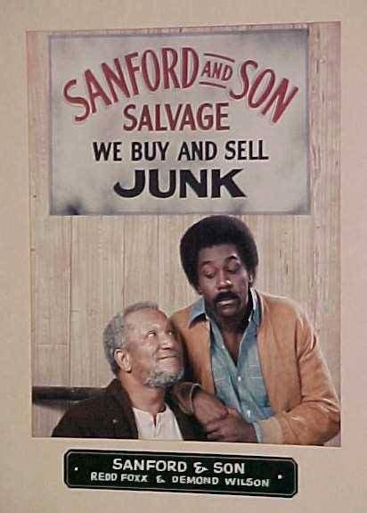 Super Seventies — Redd Foxx And Demond Wilson Of Sanford And Son