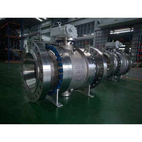 China Reduce Bore Trunnion Mounted Ball Valve Suppliers Manufacturers