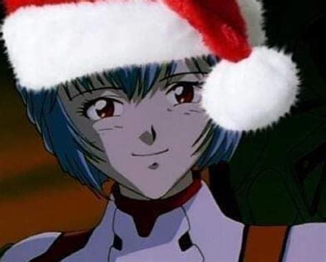Rei Ayanami Wishes You A Very Merry Christmas Revangelionmemes