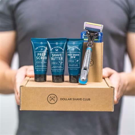 Dollar Shave Club Starter Kit Steps Yer Marr