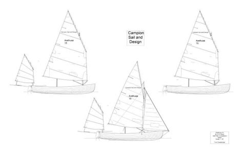 Arethusa 15 Lug Or Gunter Yawl Sailing Dinghy