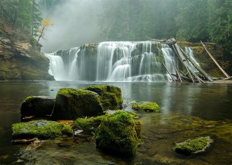 Washington Ford Pinchot Waterfall River Forest