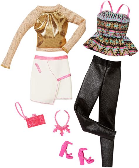 Barbie Dreamhouse Fashion Pack Gold Night Out Barbie Clothes