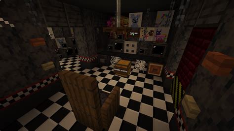 Five Nights At Freddys Minecraft Bedrock Map V012 Usernull Youtube