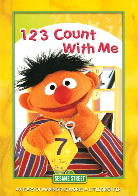 Best Buy Sesame Street 123 Count With Me Dvd 1997