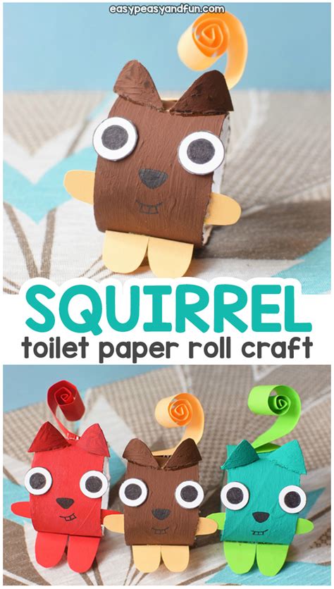 Squirrel Toilet Paper Roll Craft N Thi Hsg