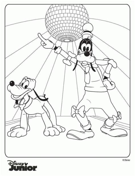 Mickey Mouse Clubhouse Coloring Pages Home Interior Design