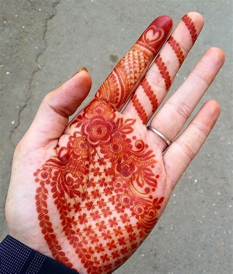Tasmim Blog Simple Arabic Mehndi Designs For Right Hand Palm