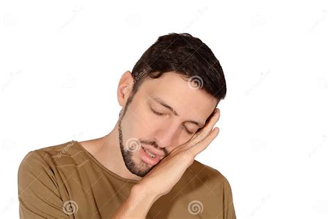 Young Man Sleepy Stock Image Image Of Lifestyle People 92480003