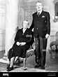 Britain's new Prime Minister Harold Macmillan with his wife, Lady ...