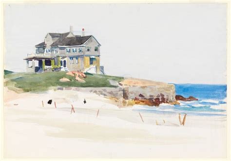 Edward Hopper House By The Sea Edward Hopper Edward Hopper