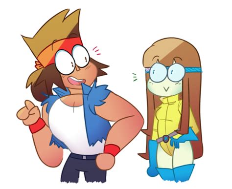 Adult Ko And Dendy Ok Ko Lets Be Heroes Gravity Falls Cartoon