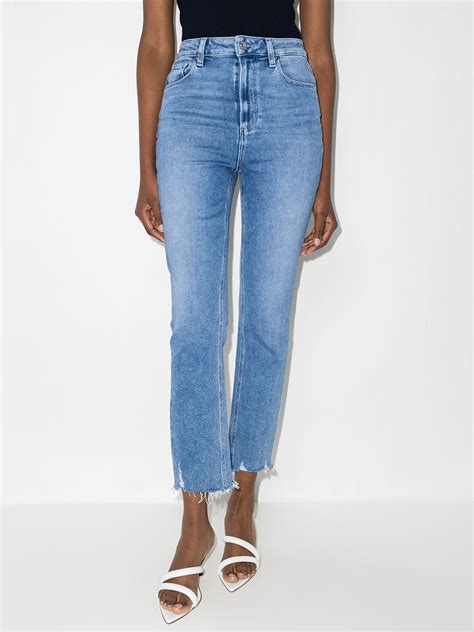 Shop Paige Cindy High Rise Skinny Jeans With Express Delivery Farfetch