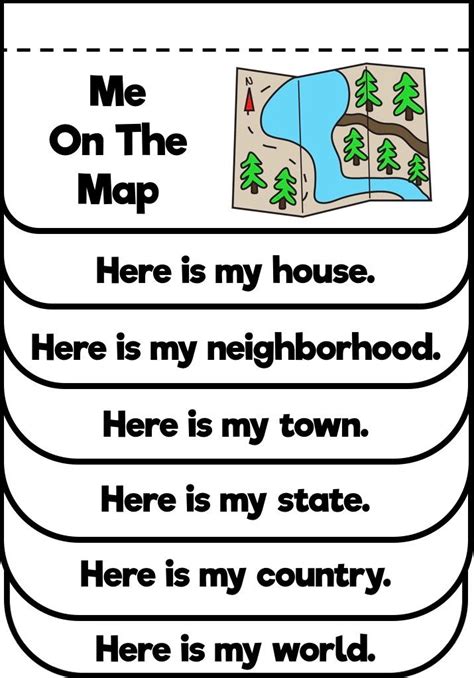 This Me On The Map Flip Book Freebie Is Perfect For Teaching Your