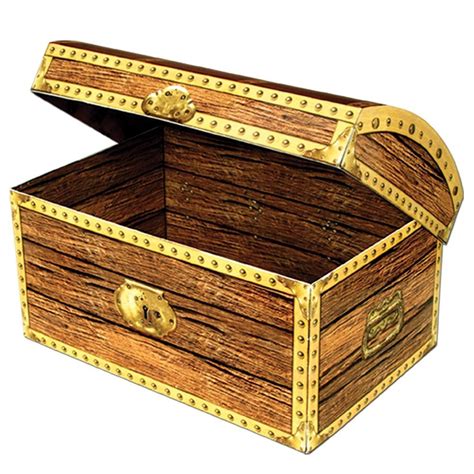 Treasure Chest Box Kids Bedroom Storage Container Toy Party Decoration