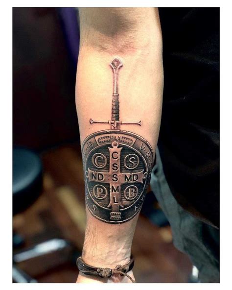 Templar Shield Tattoo