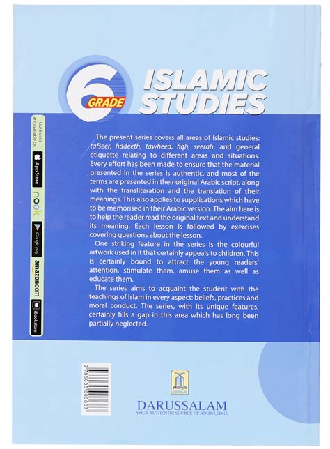 Islamic Studies Grade Vol 6 Sc Darussalam Pakistan