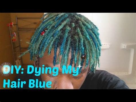 In fact, plenty more guys dye their hair than you would probably assume—and we're not just talking about the obvious ones like zayn malik or bad bunny. ★DIY: Dying My Hair Blue☆Dreadlocks|MiereJuana★ - YouTube