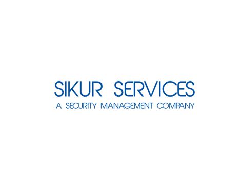 Elegant Playful Security Service Logo Design For Sikur Services A
