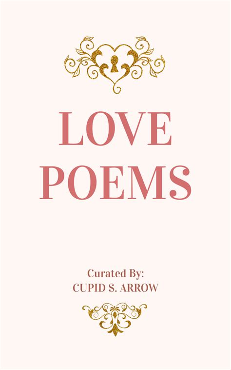 Love Poems 사용자 지정 가능 Flyer 템플릿 Shutterstock