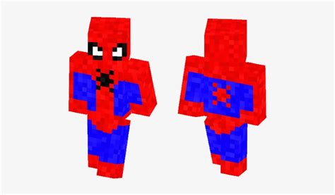 Spider Man Minecraft Skin Layout