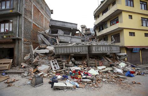 Tragic Earthquake Devastation In Nepal Abc News