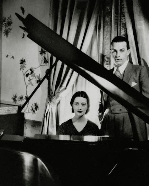 Lynn Fontanne And Alfred Lunt At A Piano By Cecil Beaton