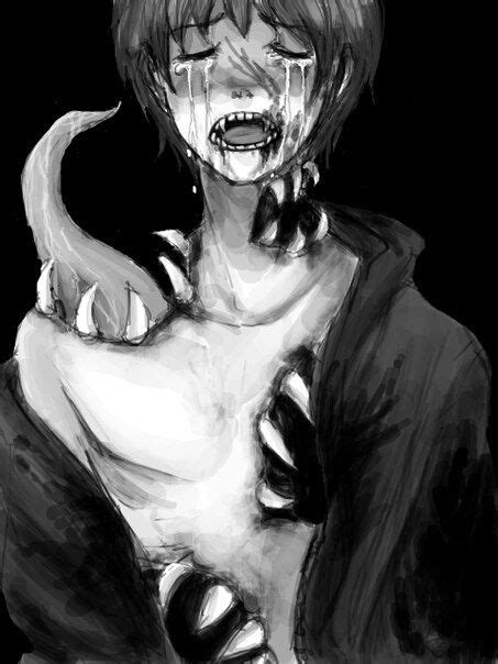 Guro Anime Boy Horror Creepy Pain Dark Bloody Crazy Pain Gore