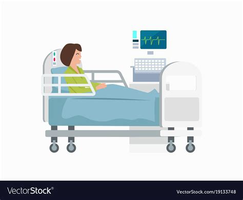 Icon Hospital Bed Vector See More On Toolcharts Important You Must Have
