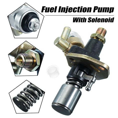 Etq 186f pdf user manuals. Fuel Injector Injection Pump w/ Solenoid KDE6700T For ...