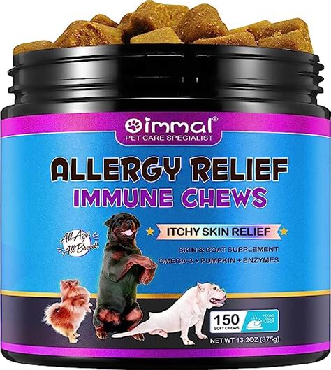Bestniffes Dog Allergy Chews Dog Allergy Reliefanti Itch For Dogs