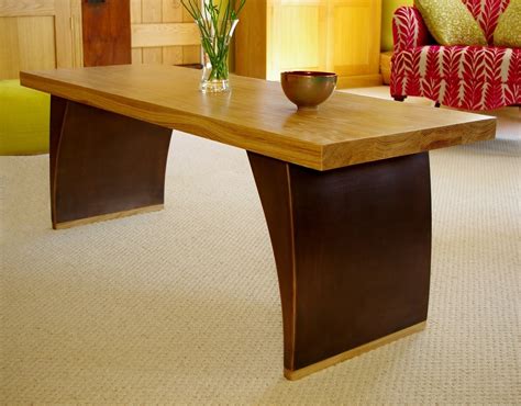 Modern coffee table design | living room center table design | wooden tea table design|centre table.other youtube queries are modern coffee table designs ,c. Wood Coffee Table | Bronze Finish & Solid Oak Top - Chris Bose