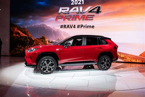 Auto Show De Los Ángeles 2019 Toyota Rav4 Prime Phev 2021 La Versión
