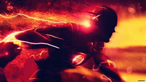 The Flash Digital Wallpaper Hd Wallpaper Wallpaper Flare