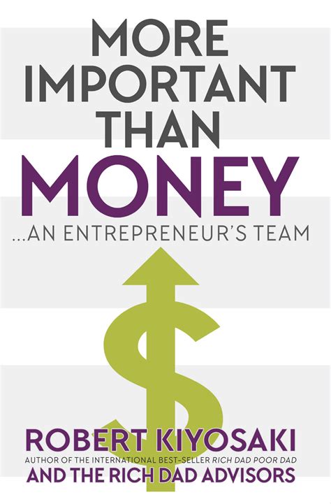 New Book 'More Important Than Money' released by Robert ...