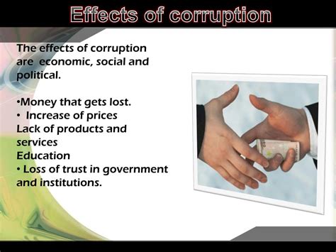 The Causes Of Corruption